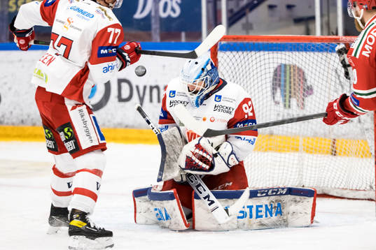 Västerviks målvakt Edvin Olofsson