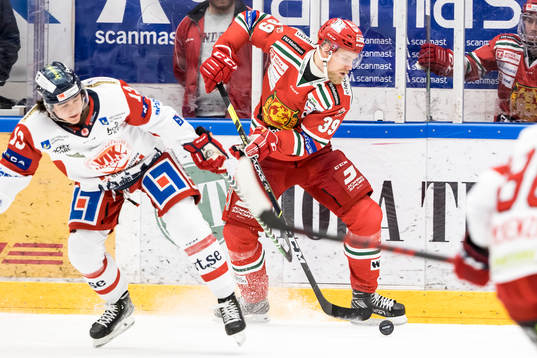 Västerviks Brett Supinski och Moras Kristoffer Gunnarsson