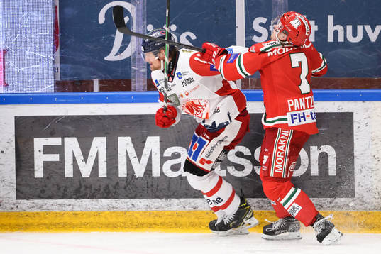 Västerviks Alexander Hilmerson och Moras Isak Pantzare