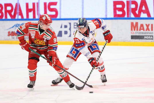 Moras Lucas Wernblom och Västerviks Brett Supinski