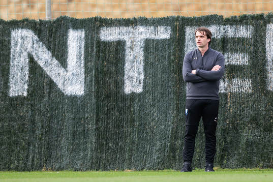 Head coach Milos Milojevic of Malmö FF