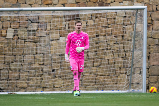 Goal keeper Johan Dahlin of Malmö FF