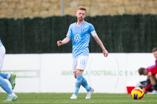 Anders Christiansen of Malmö FF looks dejected