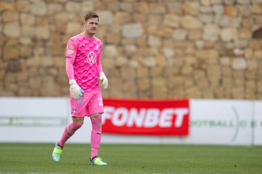Goal keeper Johan Dahlin of Malmö FF