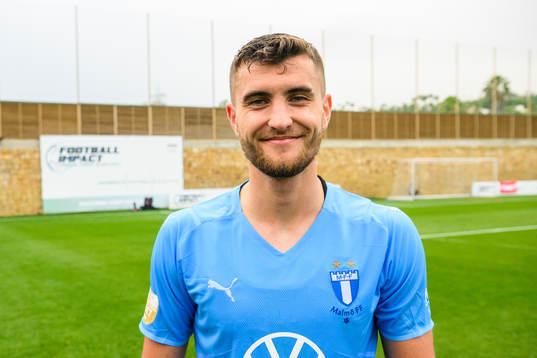 Matej Chalus of Malmö FF poses for a portrait