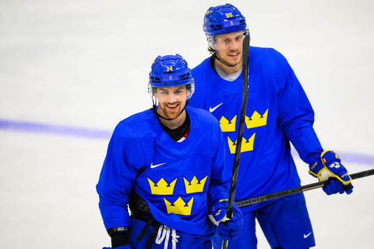Daniel Brodin och Jacob de la Rose of the Swedish men’s