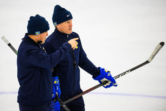Head coach Johan Garpenlöv of the Swedish men’s national