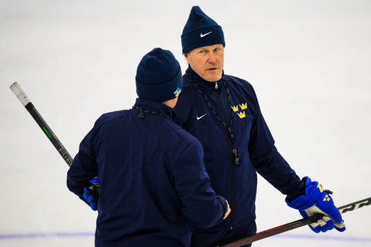 Head coach Johan Garpenlöv of the Swedish men’s national