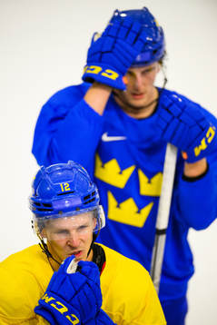 Max Friberg of the Swedish men’s national ice hockey team