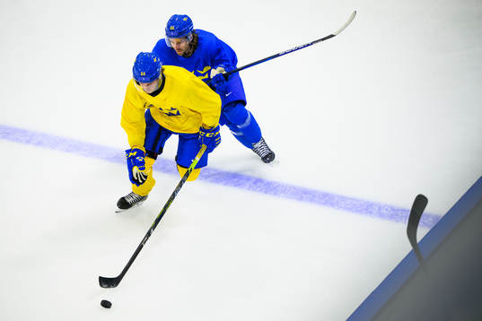 Jonathan Pudas och Mathias Bromé of the Swedish men’s
