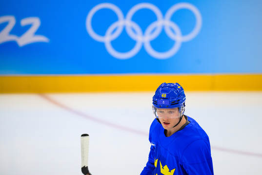 Carl Klingberg of the Swedish men’s national ice hockey