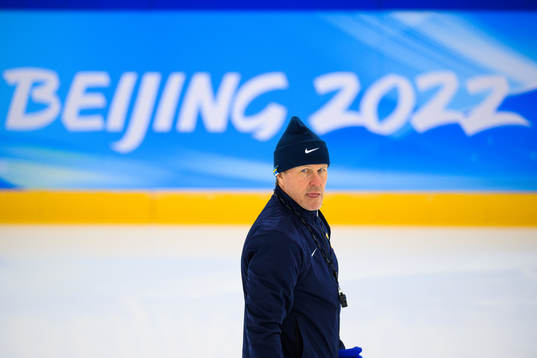 Head coach Johan Garpenlöv of the Swedish men’s national