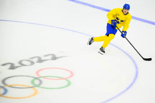 Philip Holm of the Swedish men’s national ice hockey team