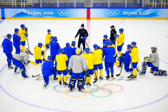 Head coach Johan Garpenlöv of the Swedish men’s national