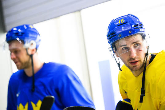 Marcus Krüger of the Swedish men’s national ice hockey