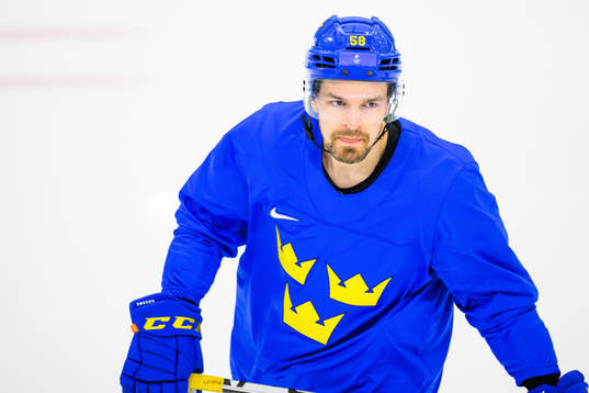 Anton Lander of the Swedish men’s national ice hockey