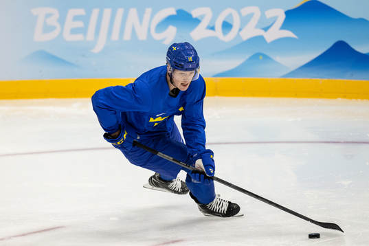 Gustav Rydahl of the Swedish men’s national ice hockey