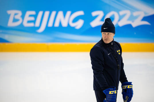 Head coach Johan Garpenlöv of the Swedish men’s national