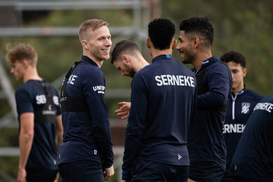 Oscar Wendt och Hosam Aiesh