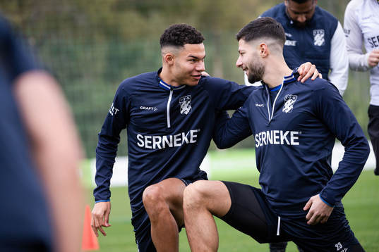 Alexander Jallow och Kevin Yakob