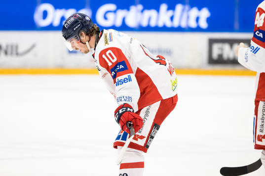 Västerviks Mattias Wigley deppar