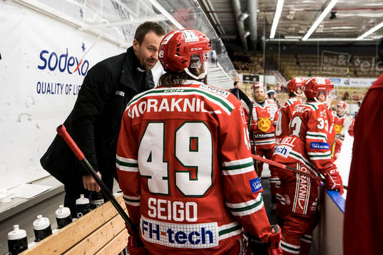 Moras fystränare Tomas Skogs
