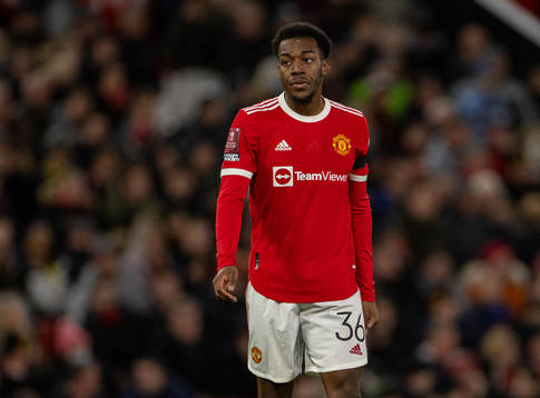 Manchester Uniteds Anthony Elanga