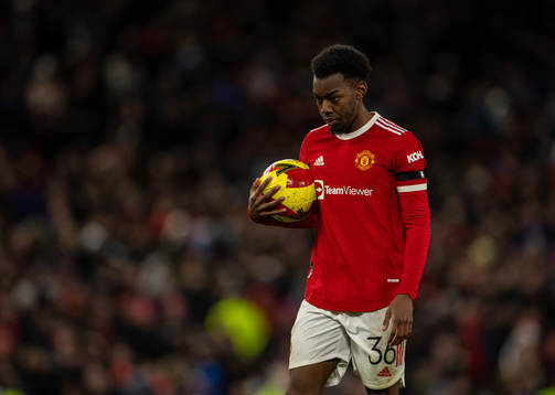 Manchester Uniteds Anthony Elanga