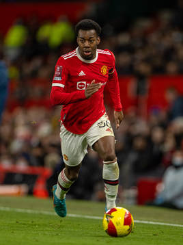 Manchester Uniteds Anthony Elanga