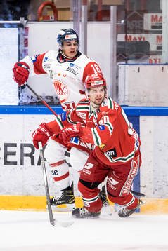 Moras Kalle Miketinac och Västerviks Hugo Gabrielson