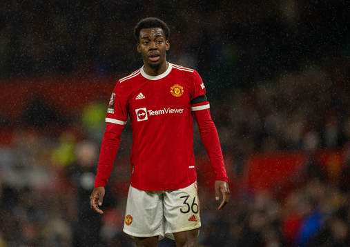 Manchester Uniteds Anthony Elanga