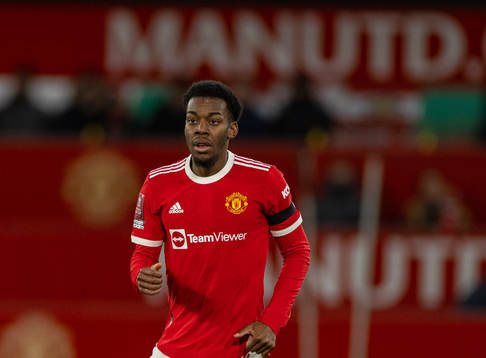 Manchester Uniteds Anthony Elanga