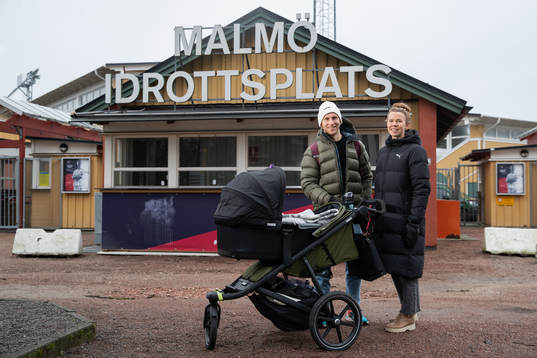 Rosengårds Jessica Wik och maken Andreas Wik