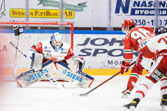 Västerviks målvakt Edvin Olofsson