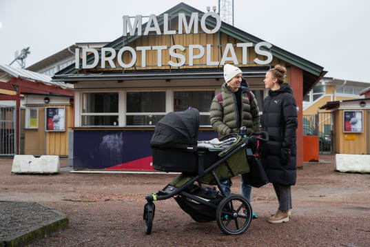 Rosengårds Jessica Wik och maken Andreas Wik