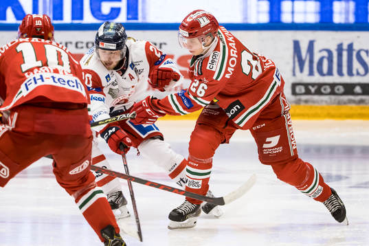 Moras Isac Heens och Västerviks Marcus Westfält