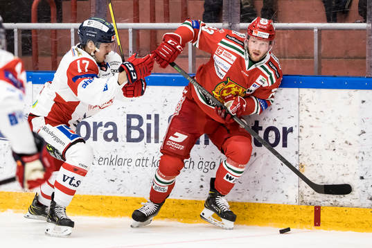 Västerviks Jaakko Lantta och Moras Axel Bergkvist