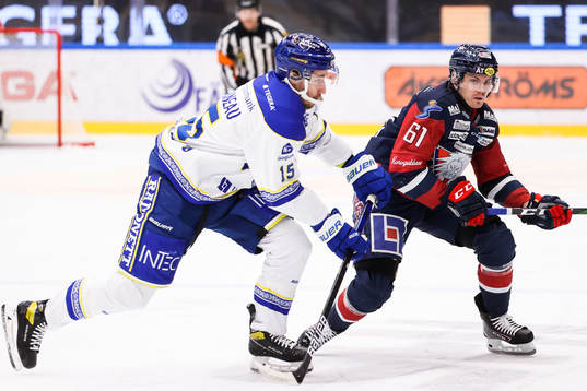 Leksands Max Veronneau och Linköpings Markus Ljungh