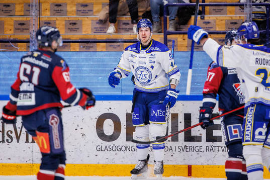 Leksands Carter Ashton jublar