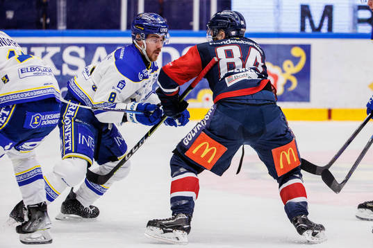 Leksands Matt Caito och Linköpings Jimmy Andersson