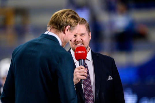 Cmore kommentator Lars Lindberg