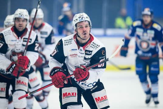 Malmö Redhawks Lance Bouma jublar