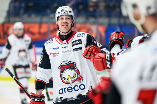 Malmö Redhawks Lars Bryggman jublar