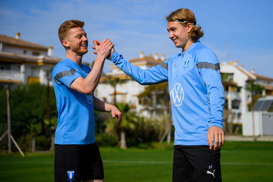 Anders Christiansen och Sebastian Nanasi