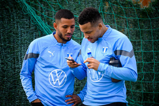 Sergio Pena och Martin Olsson