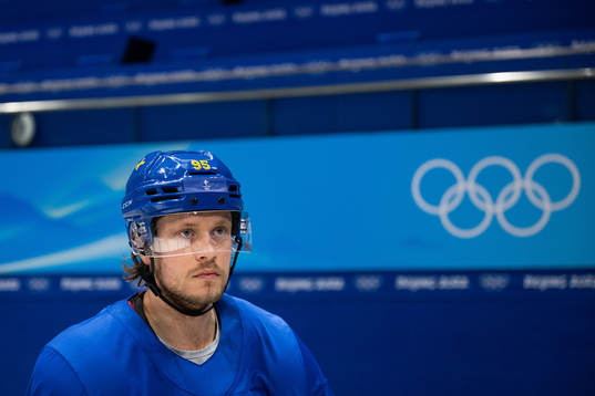 Jacob de la Rose of the Swedish men’s national ice hockey