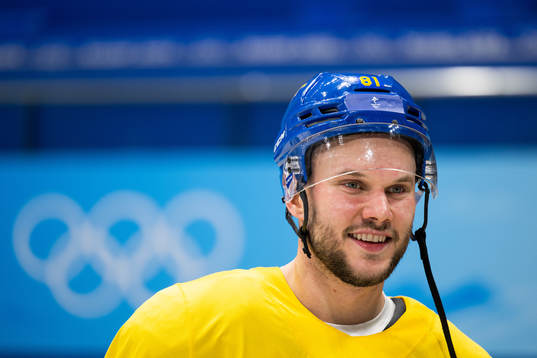 Theodor Lennström of the Swedish men’s national ice