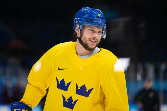 Theodor Lennström of the Swedish men’s national ice