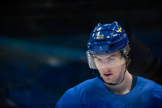 Philip Holm of the Swedish men’s national ice hockey team