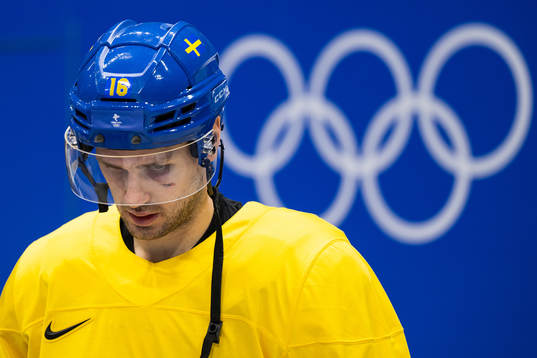 Marcus Krüger of the Swedish men’s national ice hockey